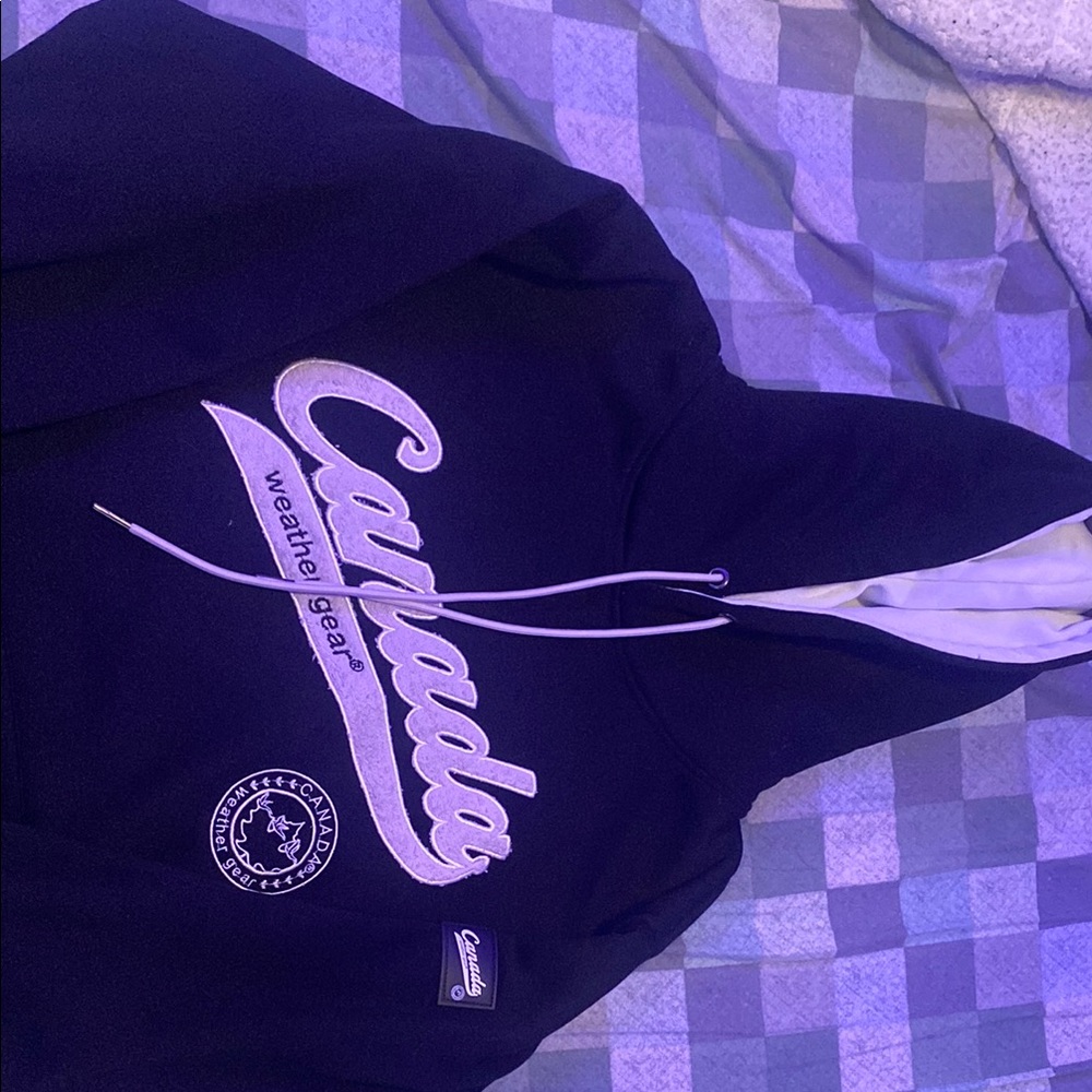 Canada Weather Gear Black Hoodie